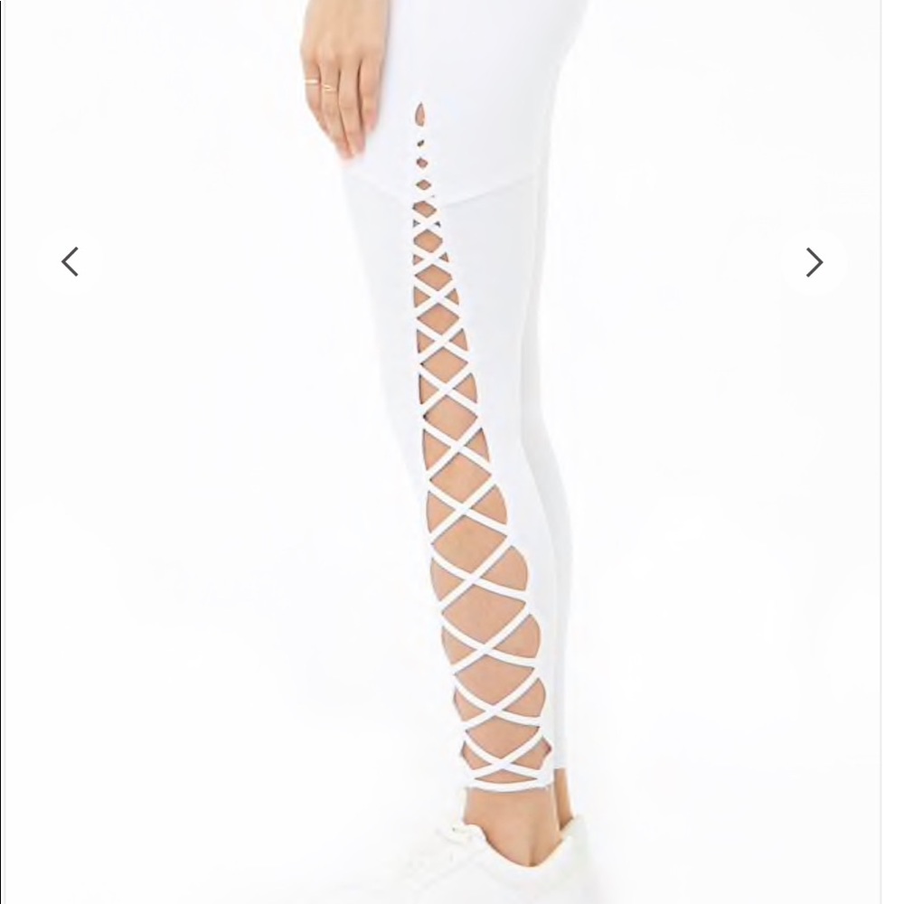 Active Lace Up Leggings - Picture 3 of 6